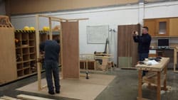 NVQ Assessor Photographs Candidate
