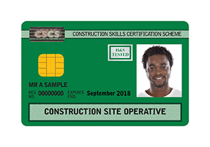 Changes To CSCS Operatives Card For Labourers